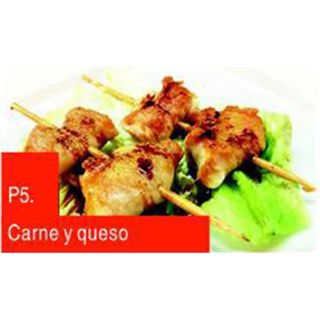 140 Carne Y Queso (8 Pinchos)