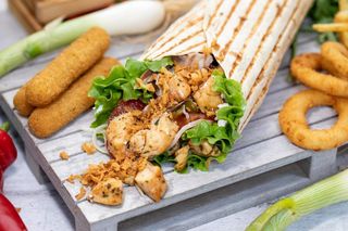 Tortilja piletina  i pomfrit