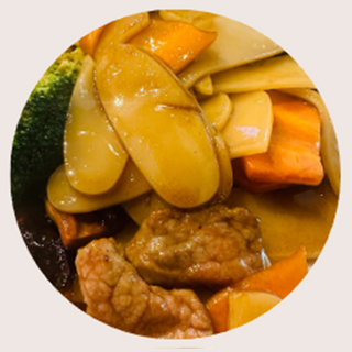 Pasta de Arroz Salteado