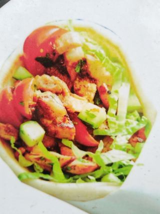 Голям пилешки дюнер  