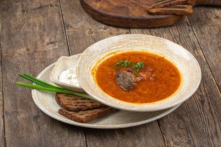 Борщ с говядиной