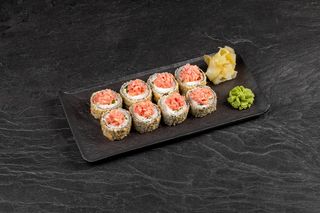 Острый тунец с креветками темпура (300г)