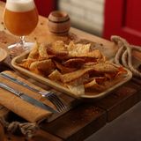 ლავაშის და ბეკონის ჩიფსები