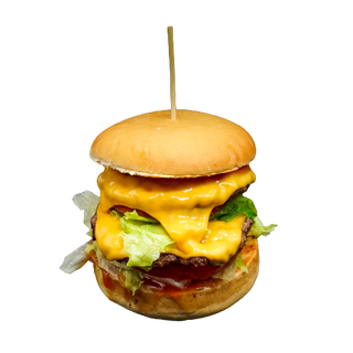 Burger le Double Cheese 