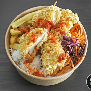 Bowl de frango frito Classico