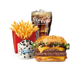 Menú Completo McExtreme BBQ & Mayo Doble