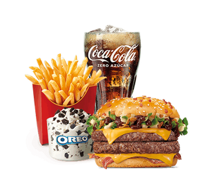 Menú Completo McExtreme BBQ & Mayo Doble