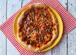 Pizza de Anchoveta