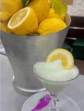 Granita al limone