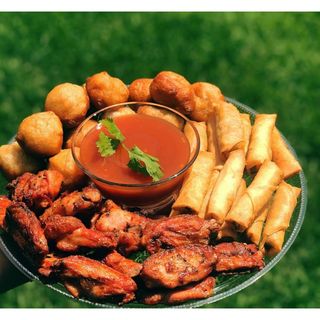 small chops chicken tray