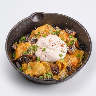 Картофель по домашнему с грибами (360г)