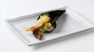 56. Gambero fritto avocado