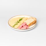 Французский омлет с ветчиной
