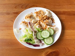 Pierogi ze szpinakiem