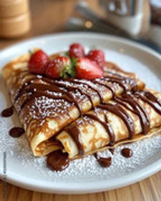 Crêpe Double Nutella