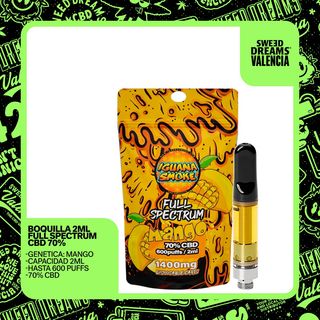 Boquilla Vaper Mango CBD 70% 2Ml