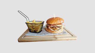 Double burger + Coca-Cola 0.33l