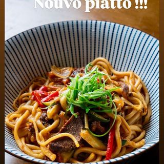 46-Spaghetti di Manzo a wok