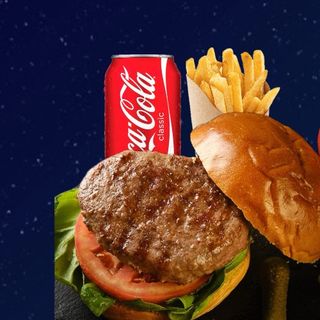 Menú hamburguesa de ternera 