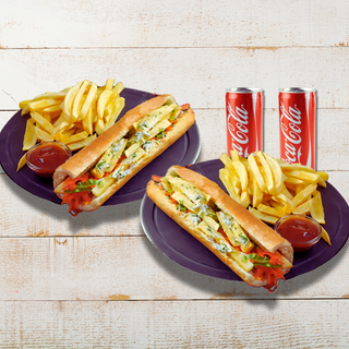 Bocadillos Duo + 2 Soda