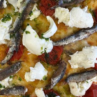 Bufala, pachino, alici