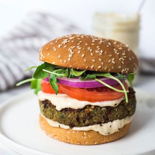 Veggie burger menù