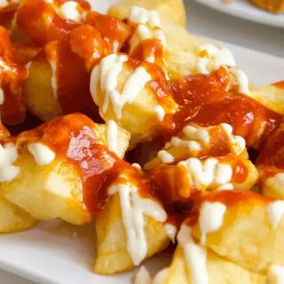 Patatas cartucho grande mitad y mitad