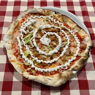 Pizza de kebab