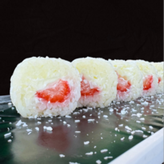 Сладкий ролл с киви 