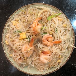 33b.Massa de Arroz Com Gambas