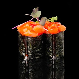 100-Gunkan de salmón