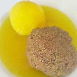 Caldo con pelota