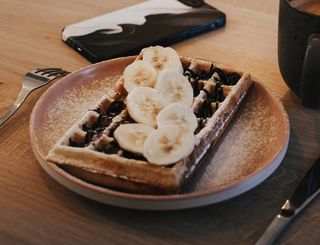 Гофра з Nutella і бананом (170г)