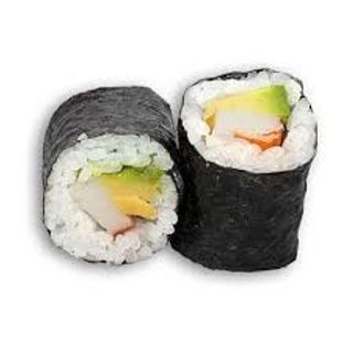 Maki De Aguacate Y Surimi De Cangrejo (8 Pzs.)