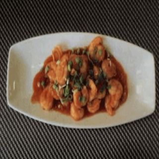 33. Gambas al ajillo wok