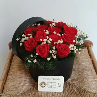 Bombonera de Rositas Preservadas 