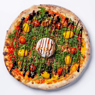 Pizza Capri Burrata bez glutenska