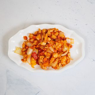 Piletina u woku u slatko kiselom umaku