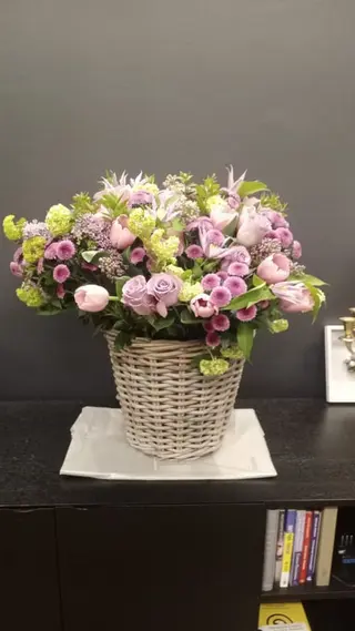Buquet fiori fucsia
