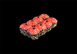 Запеченный ролл "Черная мамба" (280г/8 шт.)