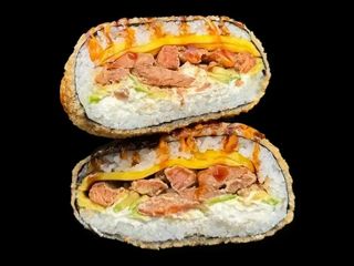 Sushi-Burger ze smażonym tuńczykiem i mango (355g)