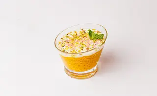 TAPIOKA MANGO PUDING (Posno)
