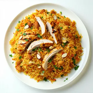 Beriani Libanés De Pollo