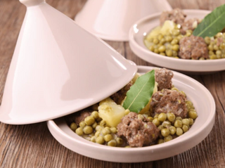 Viande Aux Petit Pois & Artichauts