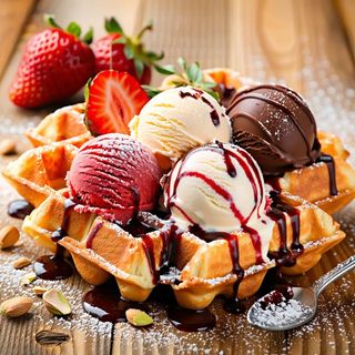 Italian Gelato Waffle