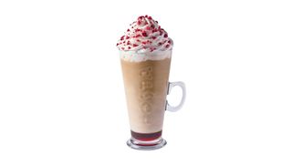 Malinowe Brownie Latte