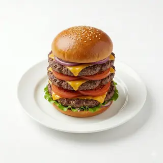 Hamburguesa Triple