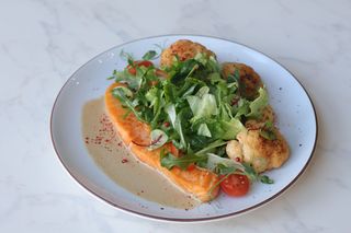 Стейк из лосося