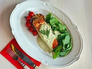 СТЕЙК З ФІЛЕ ЛОСОСЯ (260g)