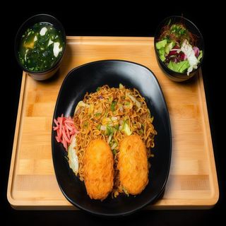 D12-Korokke Yakisoba